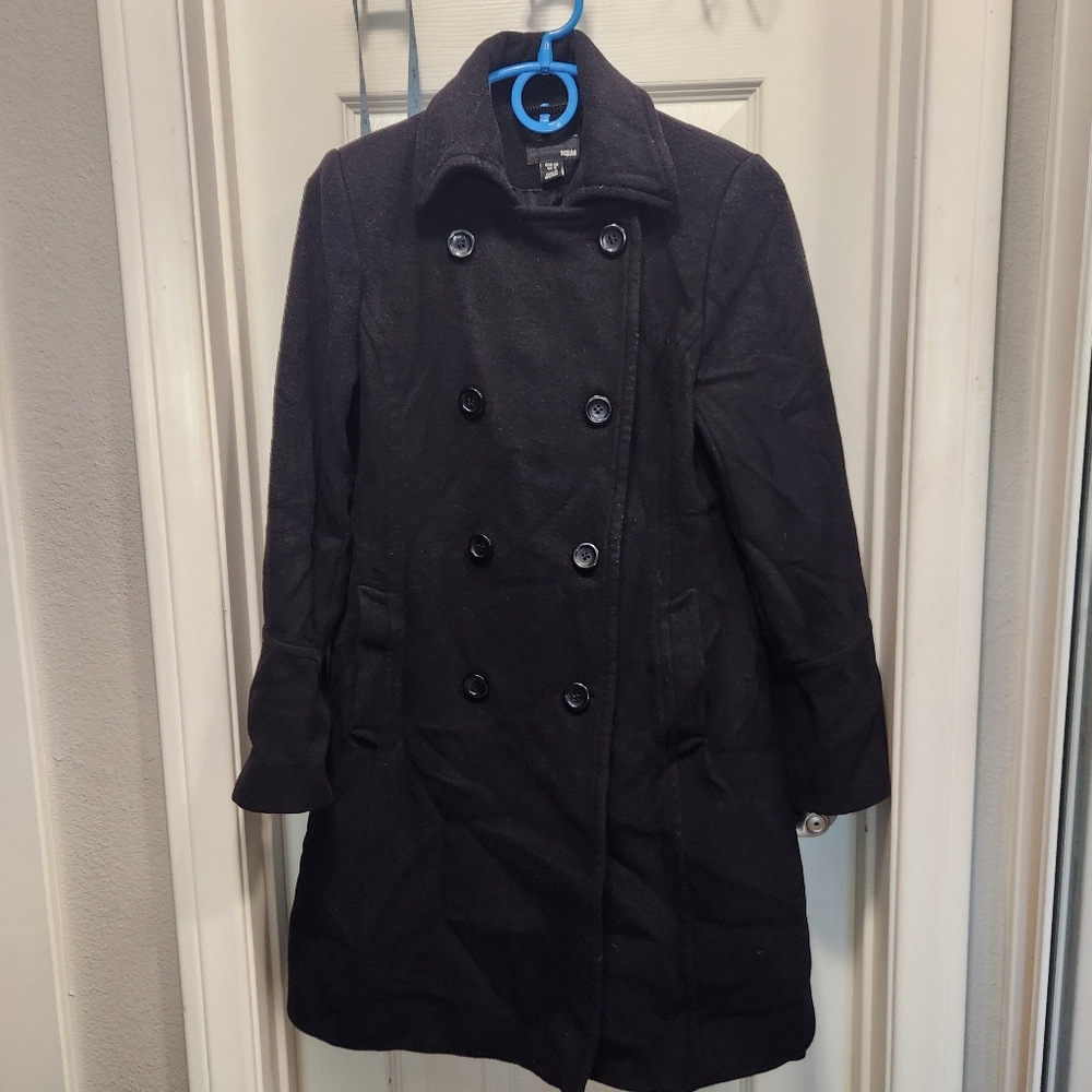 H&M wool/cashmere blend coat size 8